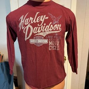 Genuine Harley-Davidson Long-Sleeve T Shirt-XL